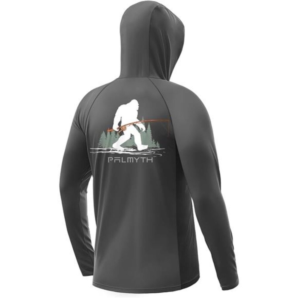 Fishing Hoodie for Men Long Sleeve Sun Protection UV UPF 50+ Shirts